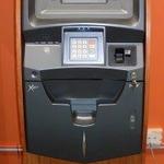 ATM cabinet installed